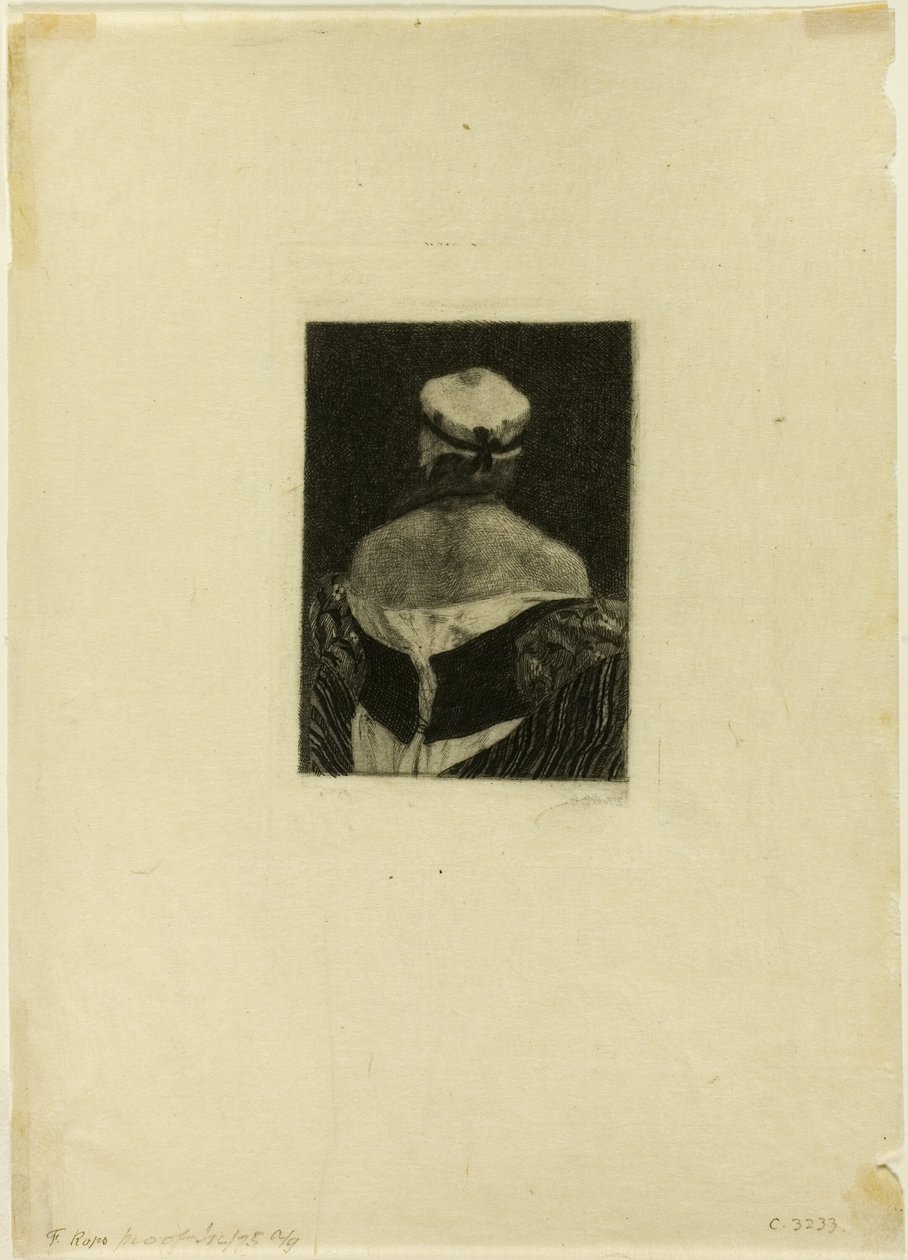 Model by Félicien Rops