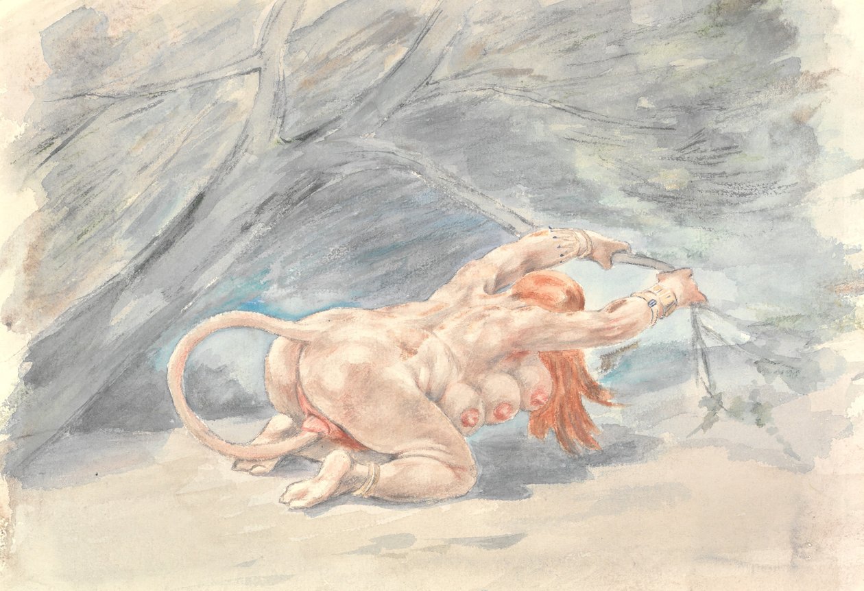 Başlıksız, . by Félicien Rops