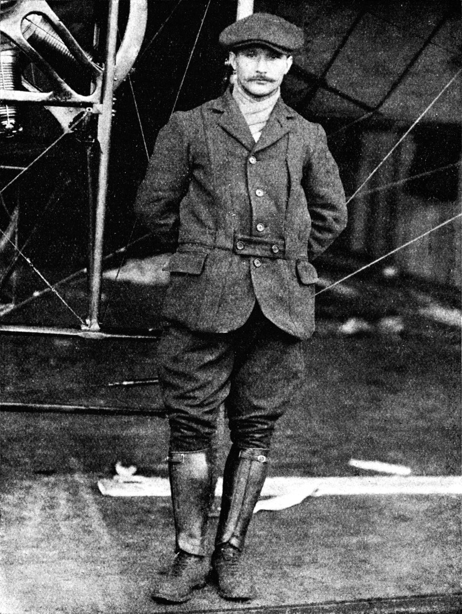 Büyük Bleriot pilotu Henri Salmet, Hendon, Londra, 1912 1933. by Flight Photo