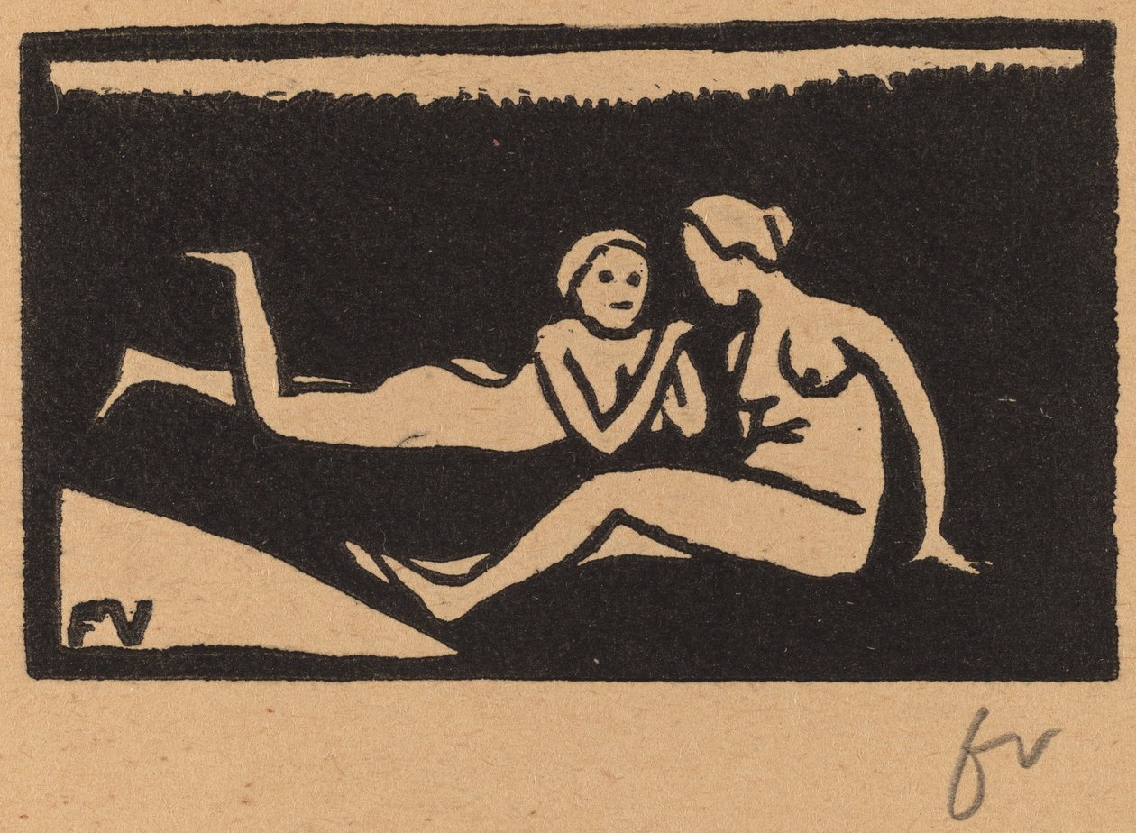 Çimlerde Yıkananlar Çimlerde Yıkananlar, 1893. by Félix Vallotton