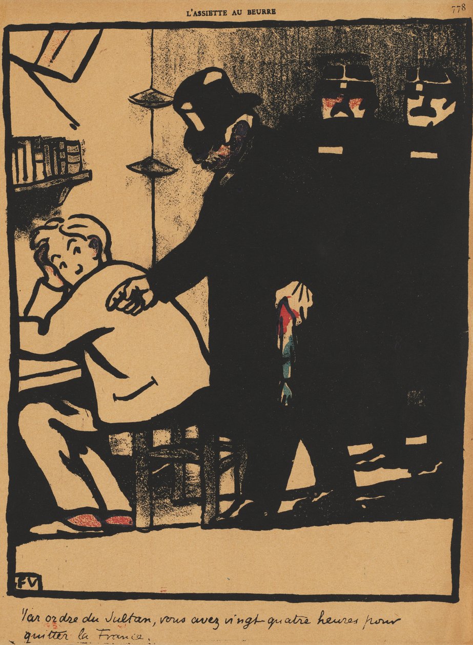 Suç ve Cezalar XXI, 778: Padişahın emriyle by Félix Vallotton