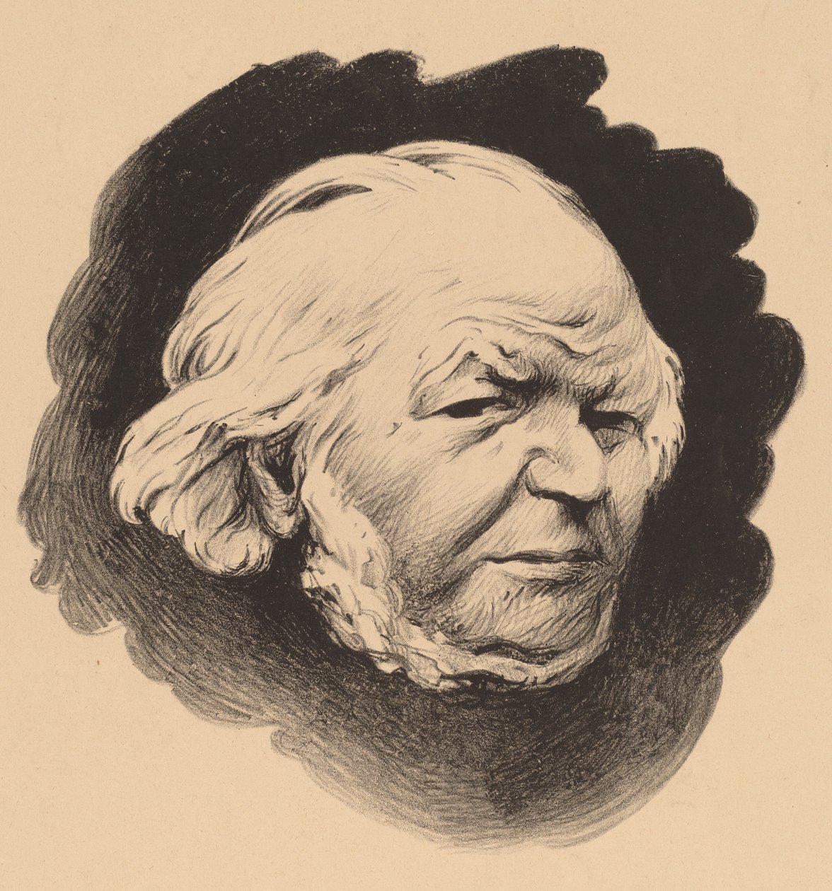 Henri Daumier (Onur Daumier) by Félix Vallotton