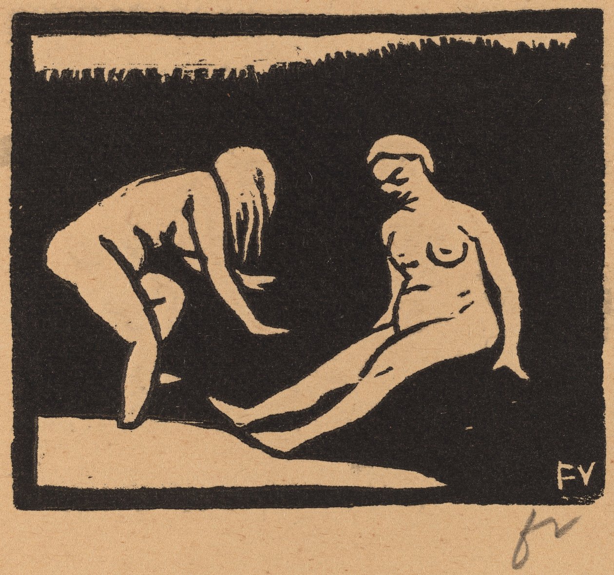 Suyu Bırakmak by Félix Vallotton