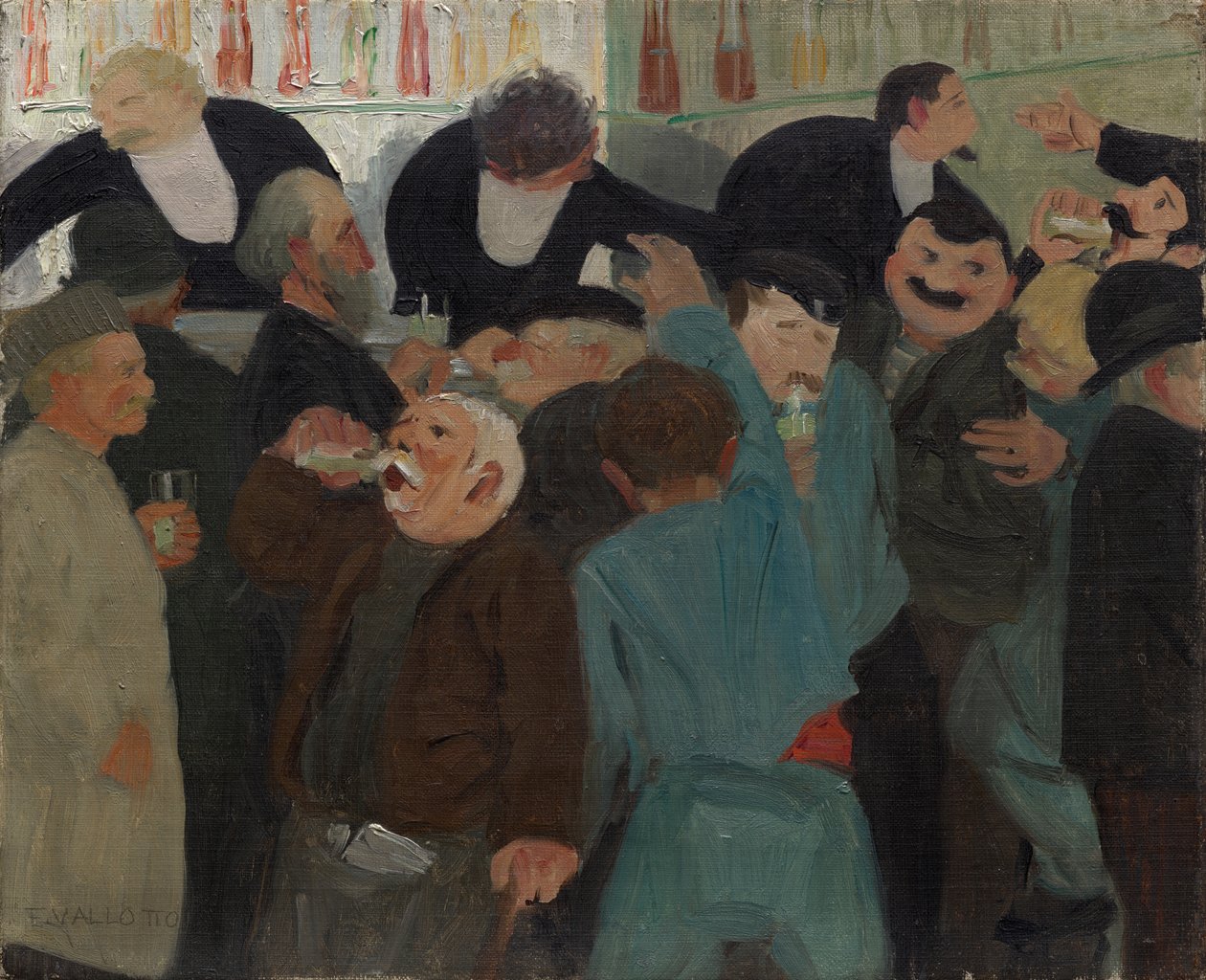 Bistro by Félix Vallotton