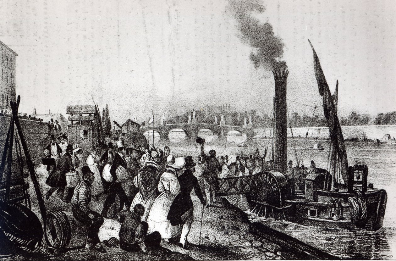 Saint-Cloud'a Yolculuk, 1835 by Flora Tristan