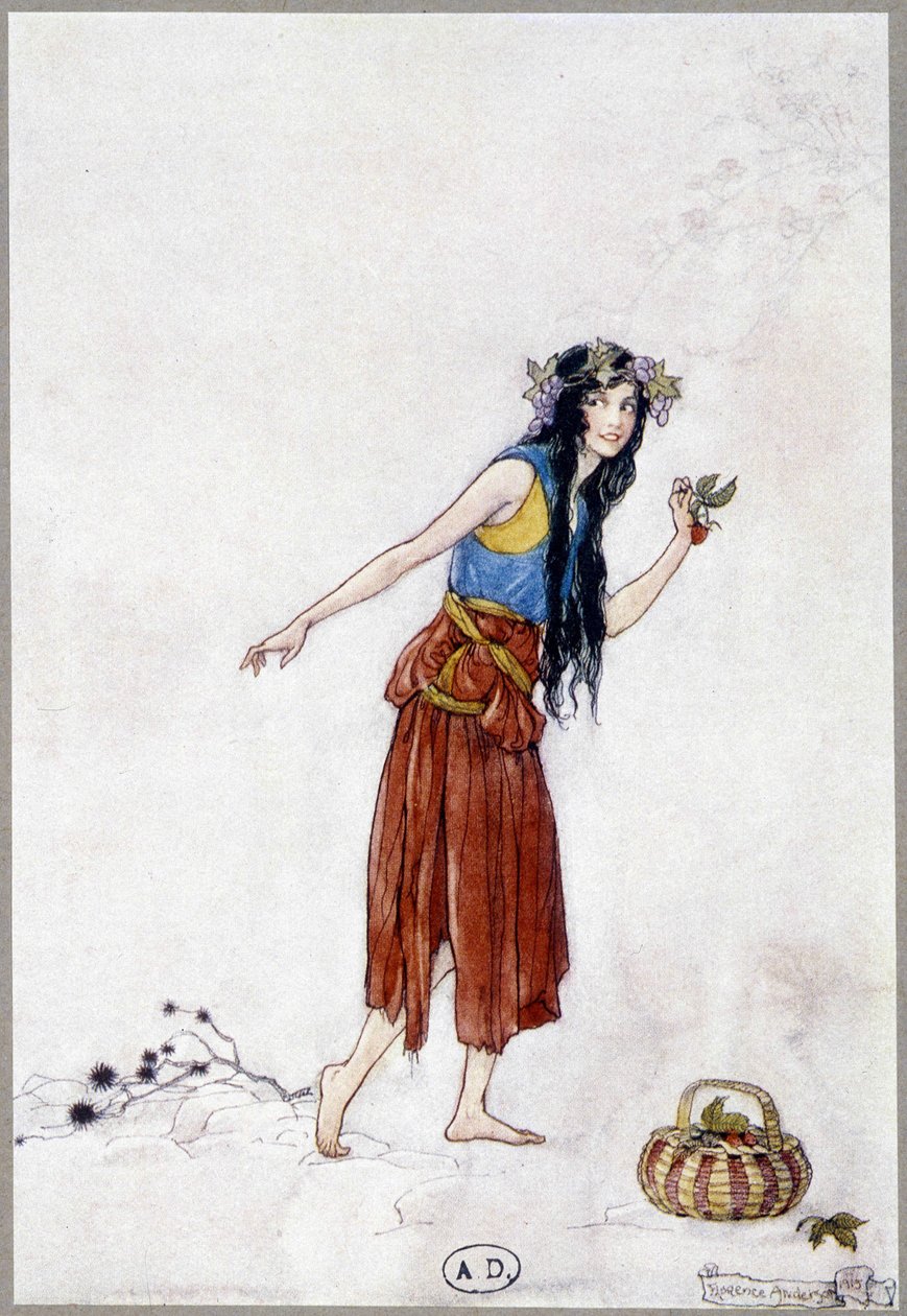 Karda çilekli genç kız, Fiona Malcom