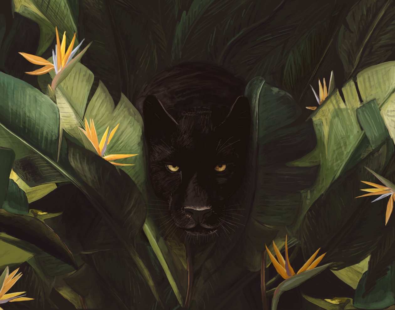 Merhaba Panter, 2020 (dijital) by Florent Bodart