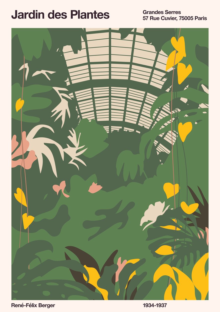 Jardin des Plantes - Paris, 2021 (dijital) by Florent Bodart