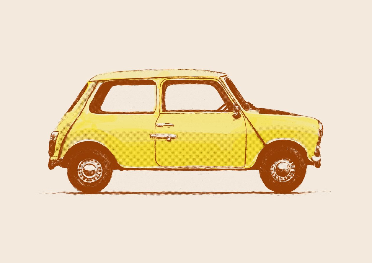 Mini, 2020 (kalem, dijital) by Florent Bodart