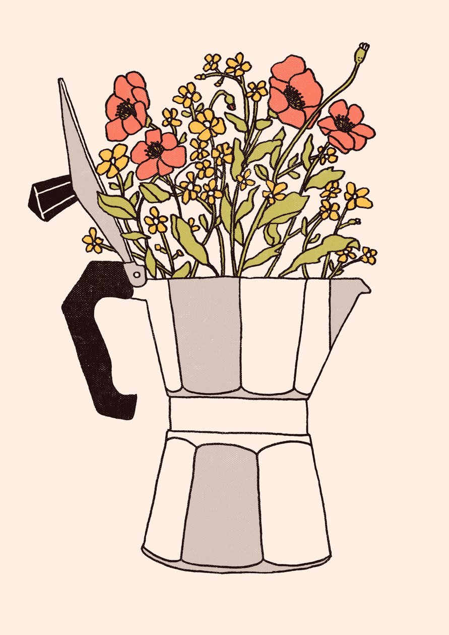 Moka Çiçekleri, 2019 (dijital) by Florent Bodart