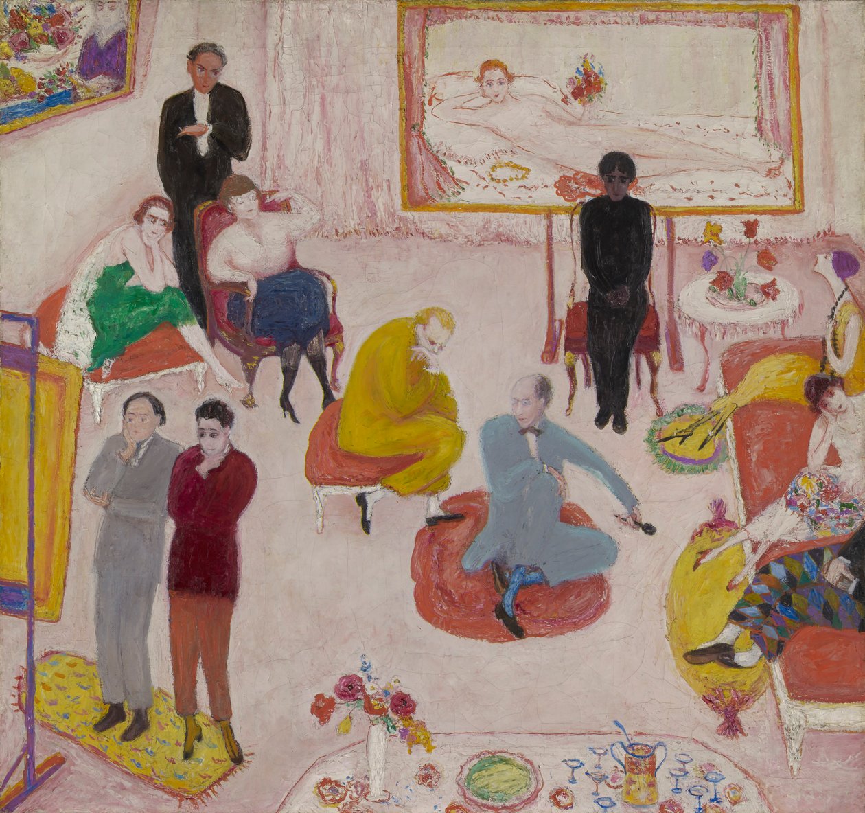 Stüdyo Partisi (Akşam) by Florine Stettheimer