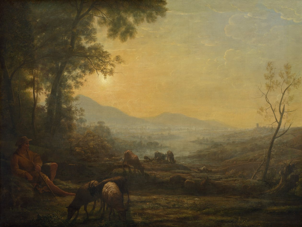 çoban by Follower of Claude Lorrain