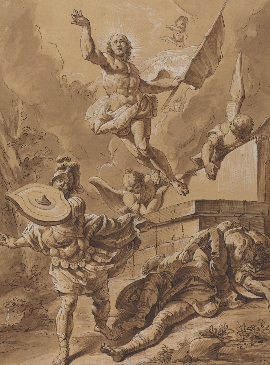 Diriliş by Follower of Francesco Fontebasso