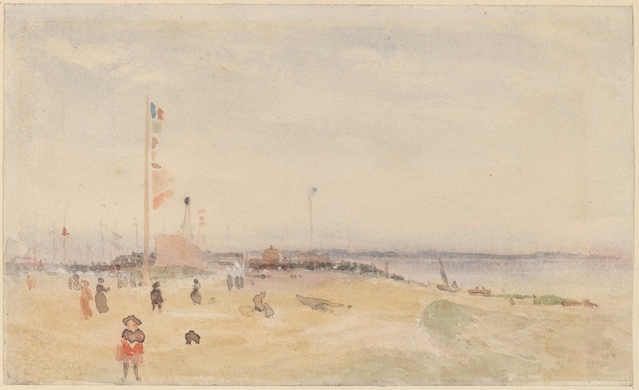 Pourville-sur-Mer by Follower of James McNeill Whistler