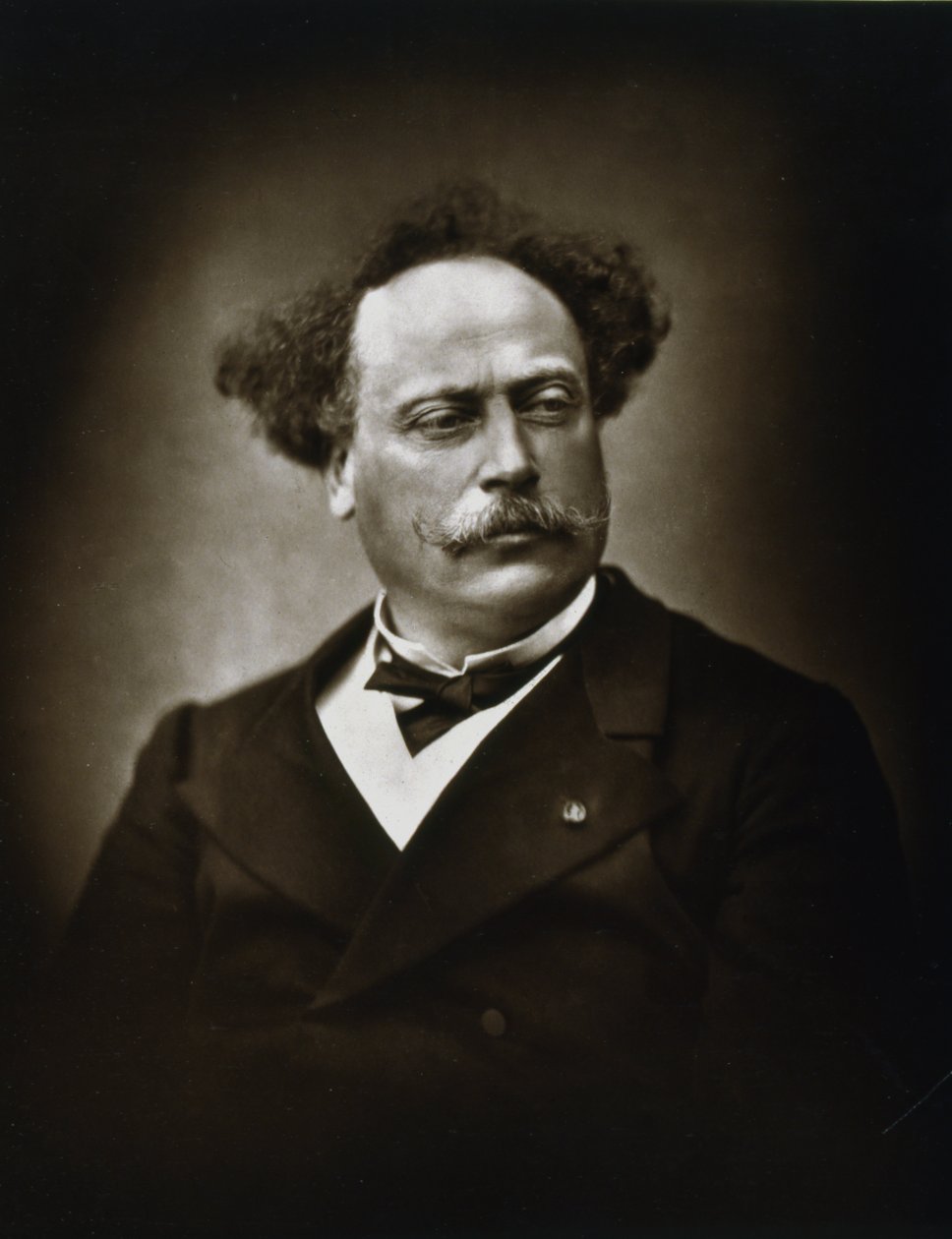 Alexandre Dumas the Younger, Fransız yazar, c1865-1895 by Fontaine