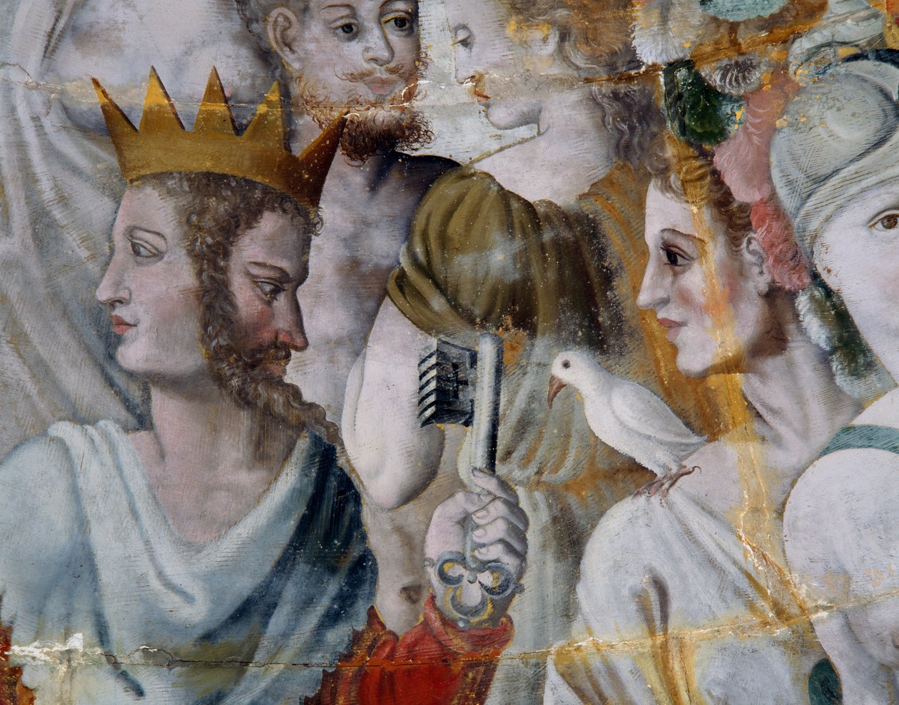Janus, Roma şehrinin anahtarları ve Juno, Ligue
