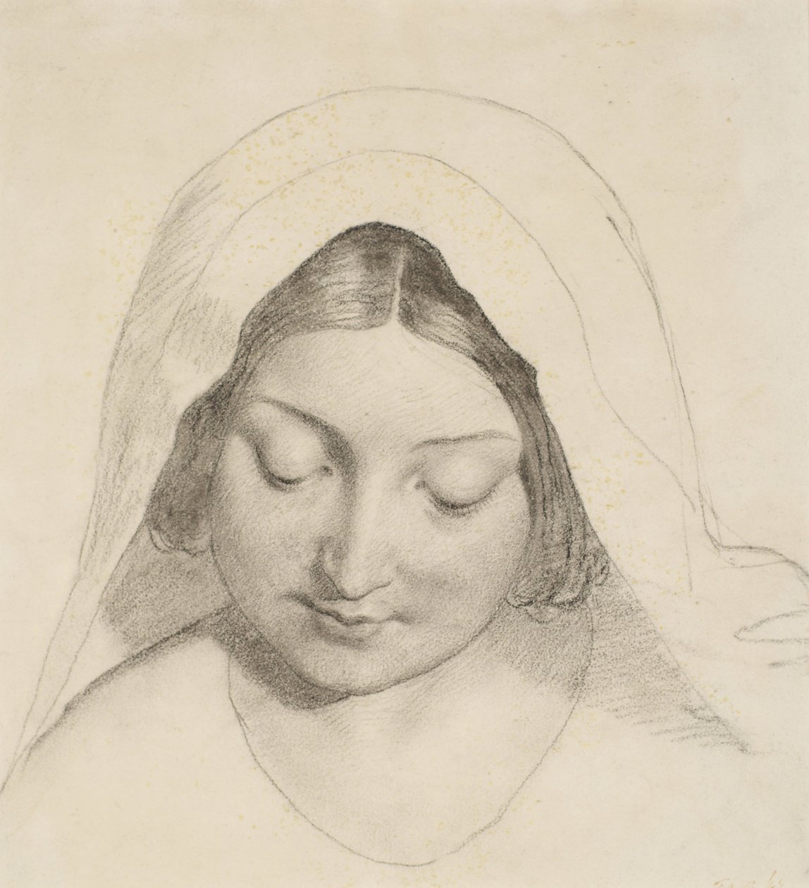 Oure Ladye Cumartesi Gecesi by Ford Madox Brown