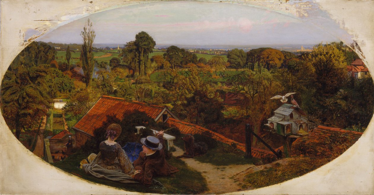 Bir İngiliz Sonbahar Öğleden Sonrası by Ford Madox Brown
