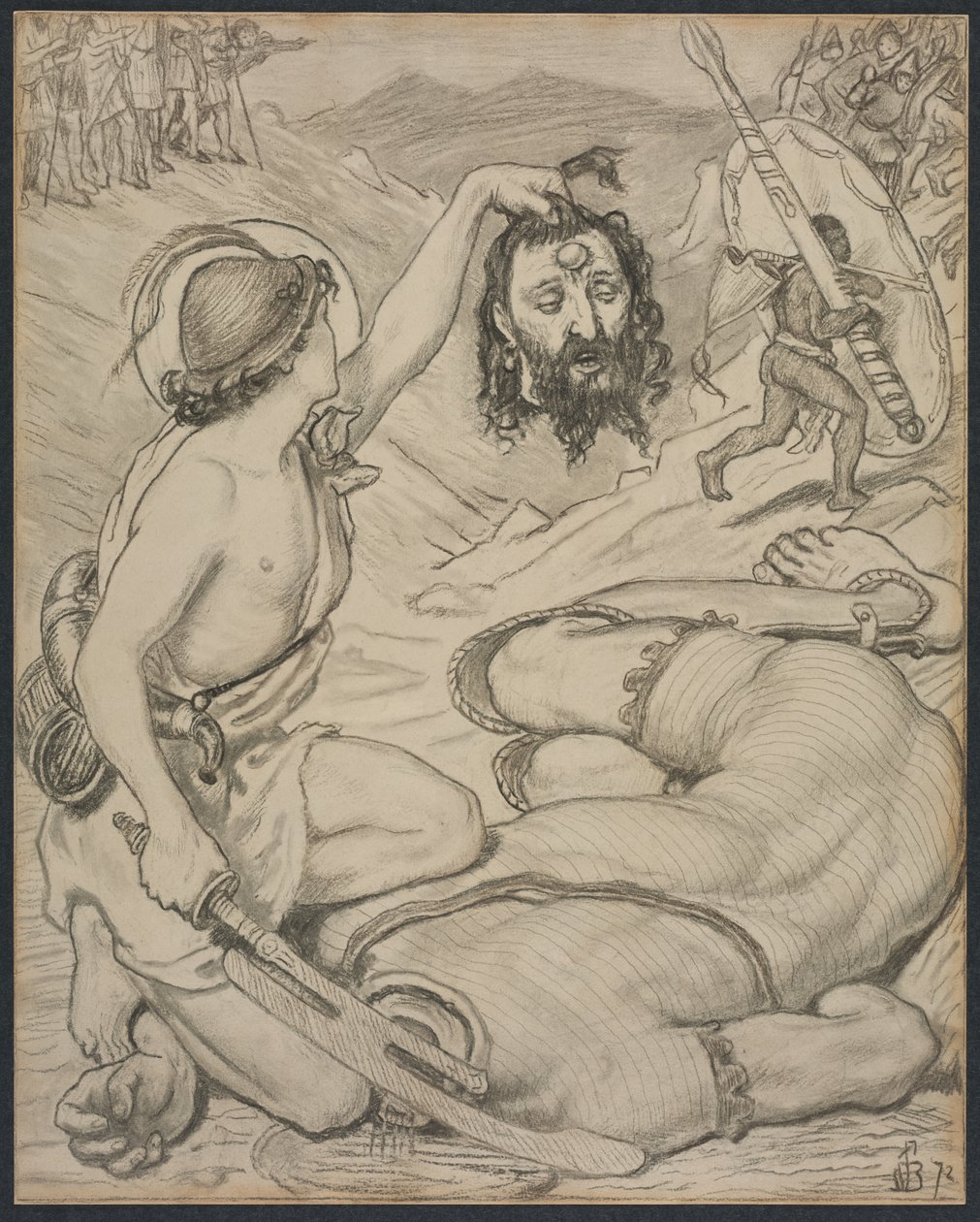 David ve Goliath, Cambridge, Jesus College