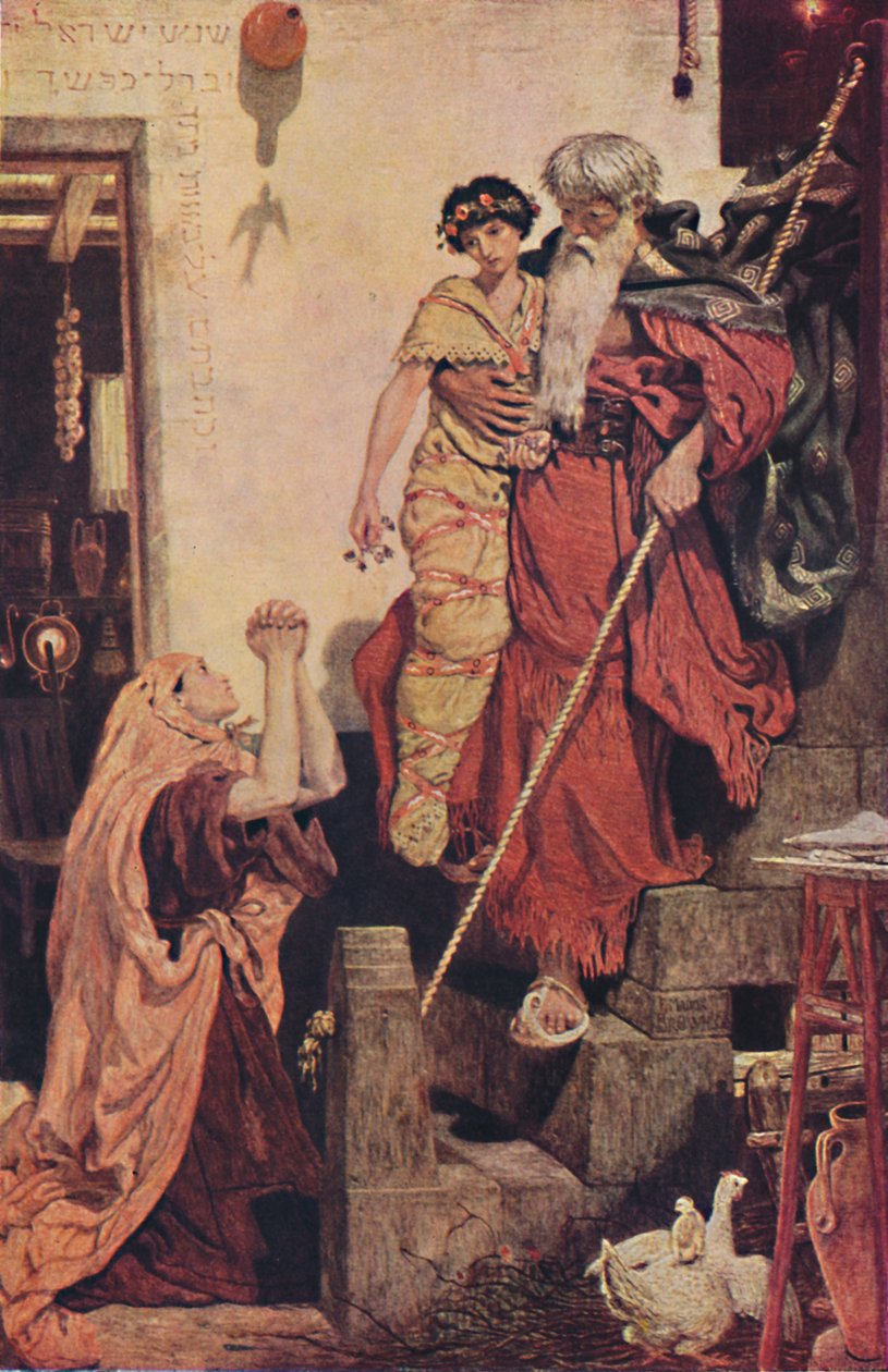 İlyas Dulların Oğlunu Geri Getiriyor, 1868, 1947 by Ford Madox Brown