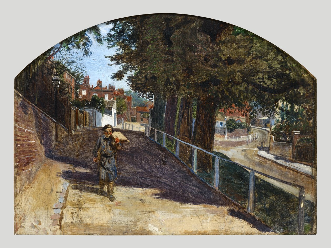 Heath Caddesi, Hampstead by Ford Madox Brown