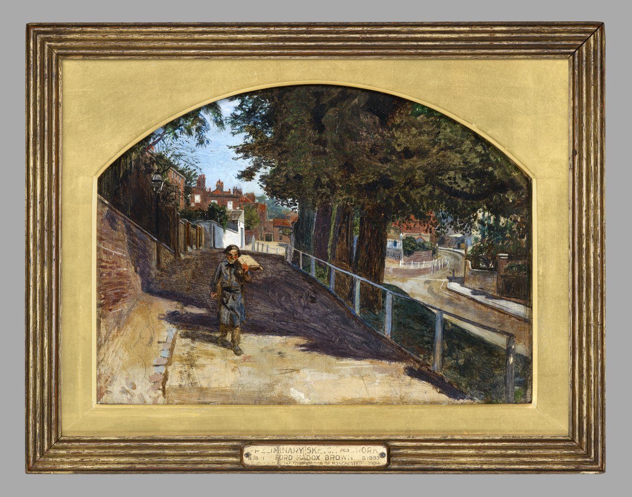 Heath Caddesi, Hampstead by Ford Madox Brown