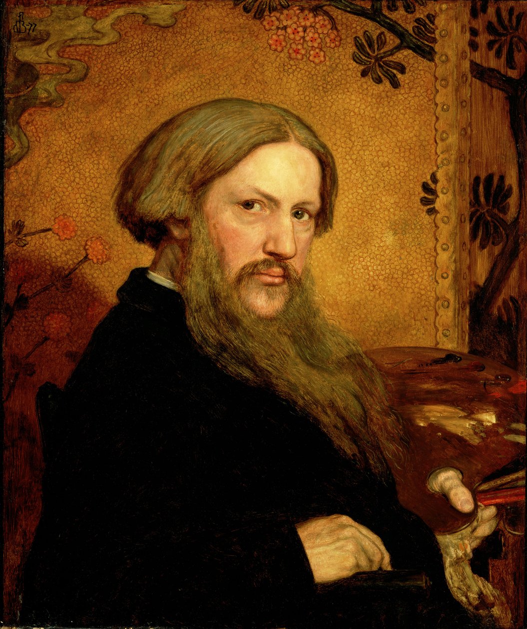 Otoportre, 1877 by Ford Madox Brown