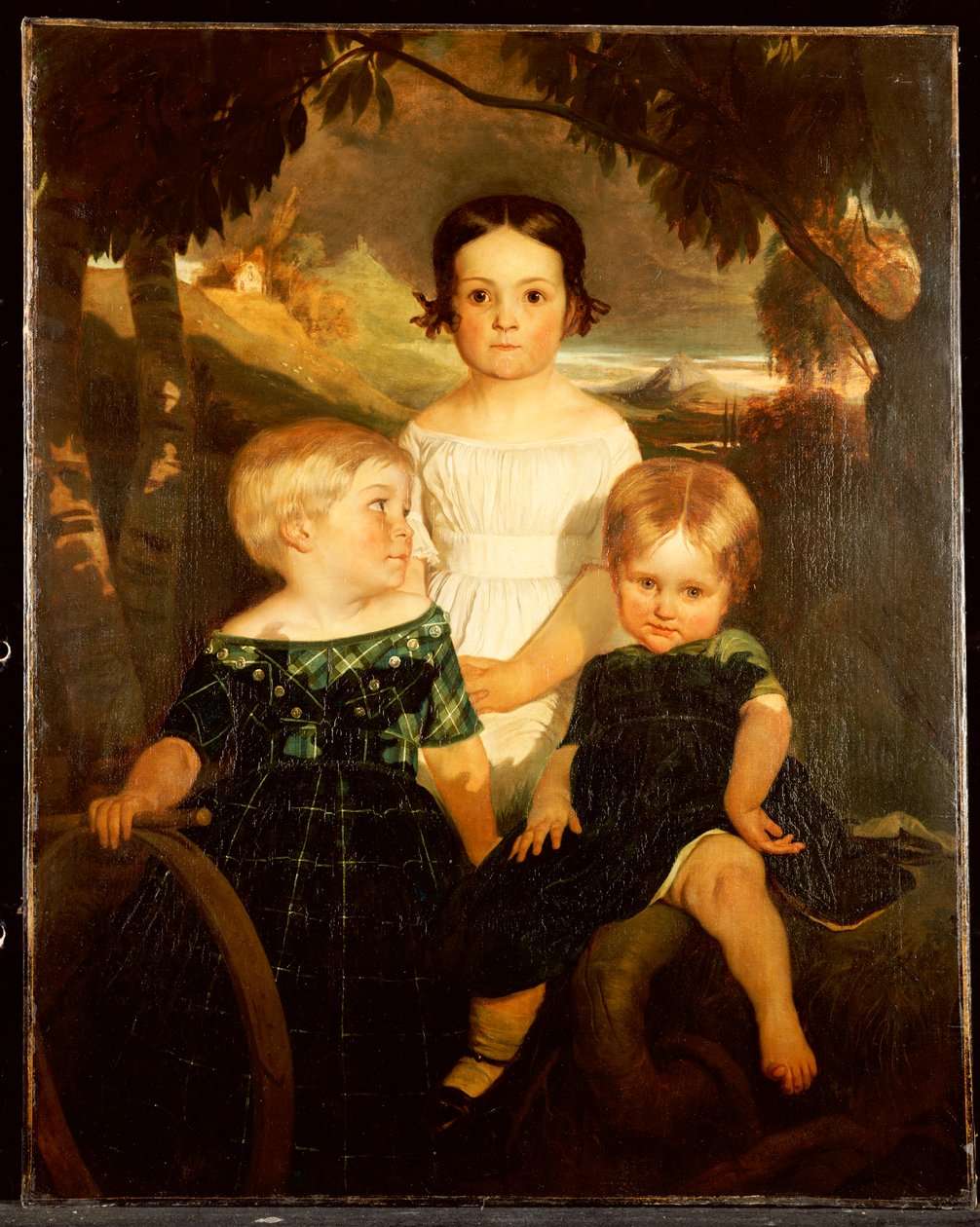 Bromley Çocukları, 1843 by Ford Madox Brown