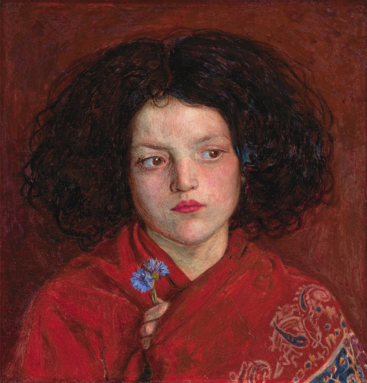 İrlandalı Kız by Ford Madox Brown