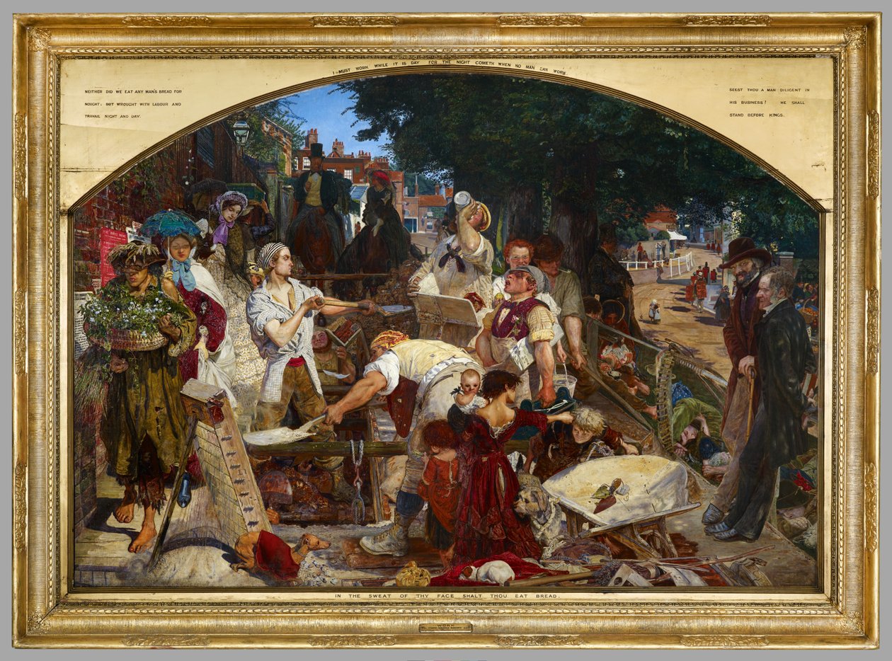 'İş' by Ford Madox Brown