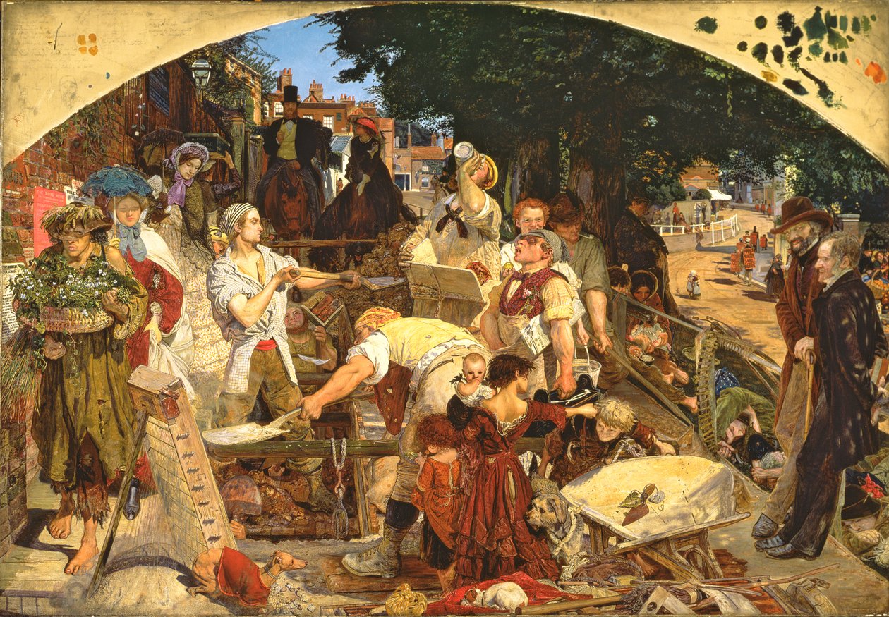 'İş' by Ford Madox Brown