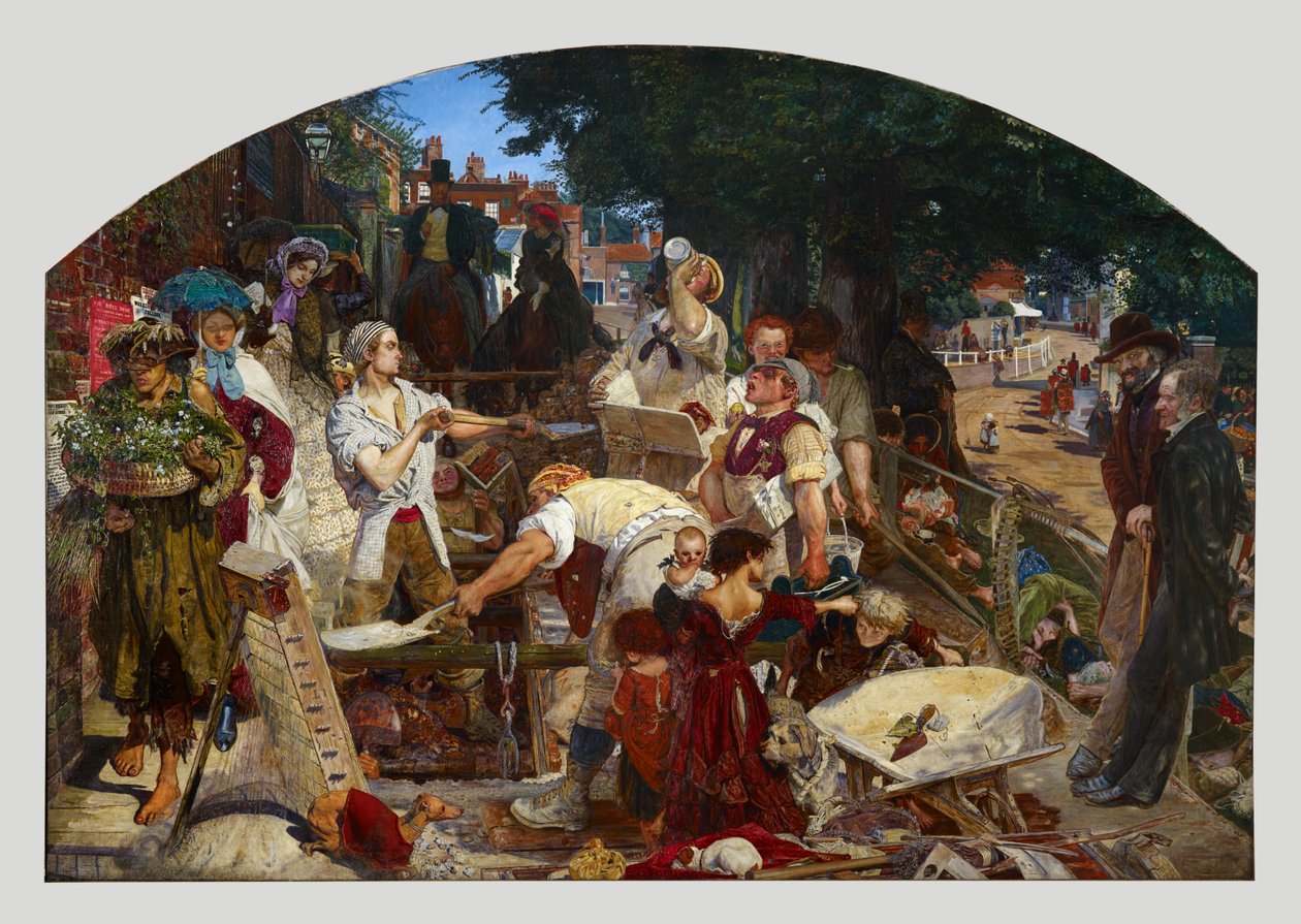 'İş' by Ford Madox Brown