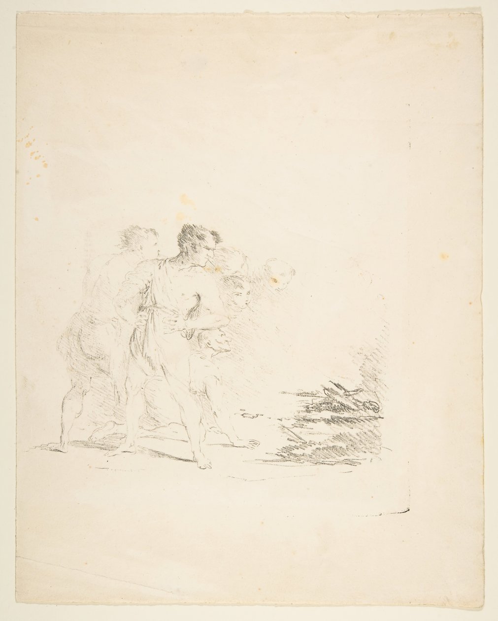 Ateşe Tüküren Adamlar, ca. 1820-1850. by Formerly attributed to Goya