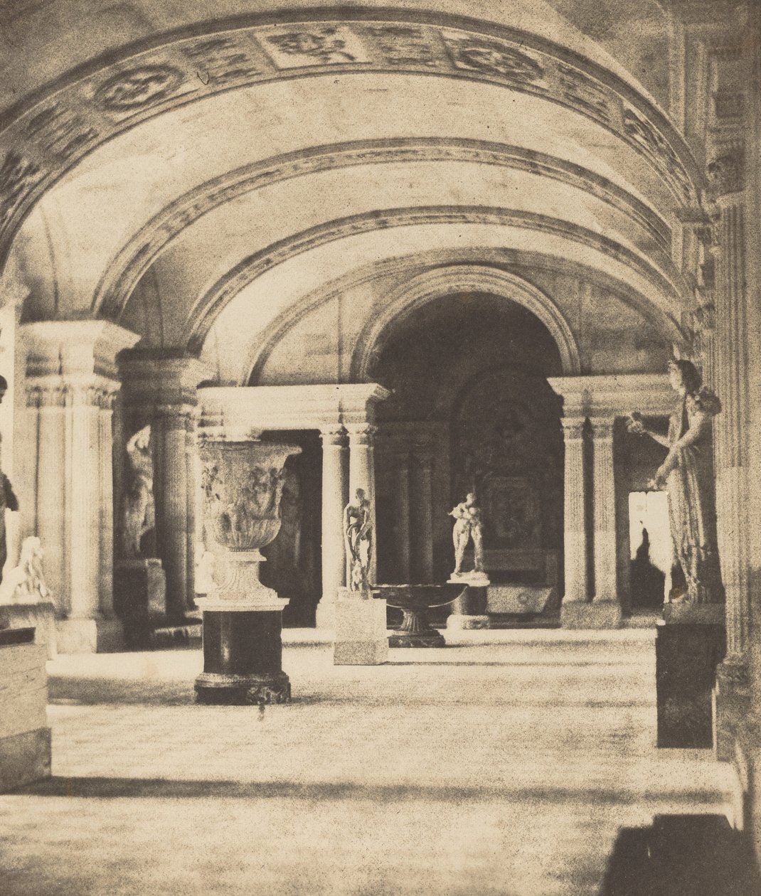Caryatides Salonu, Louvre by Fortuné Joseph Petiot Groffier
