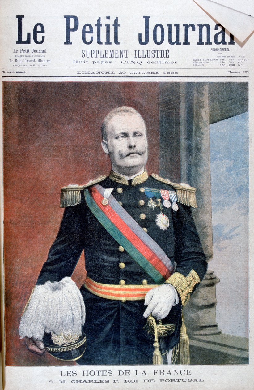 I. Charles, Portekiz Kralı, 1895 by Fortuné Méaulle