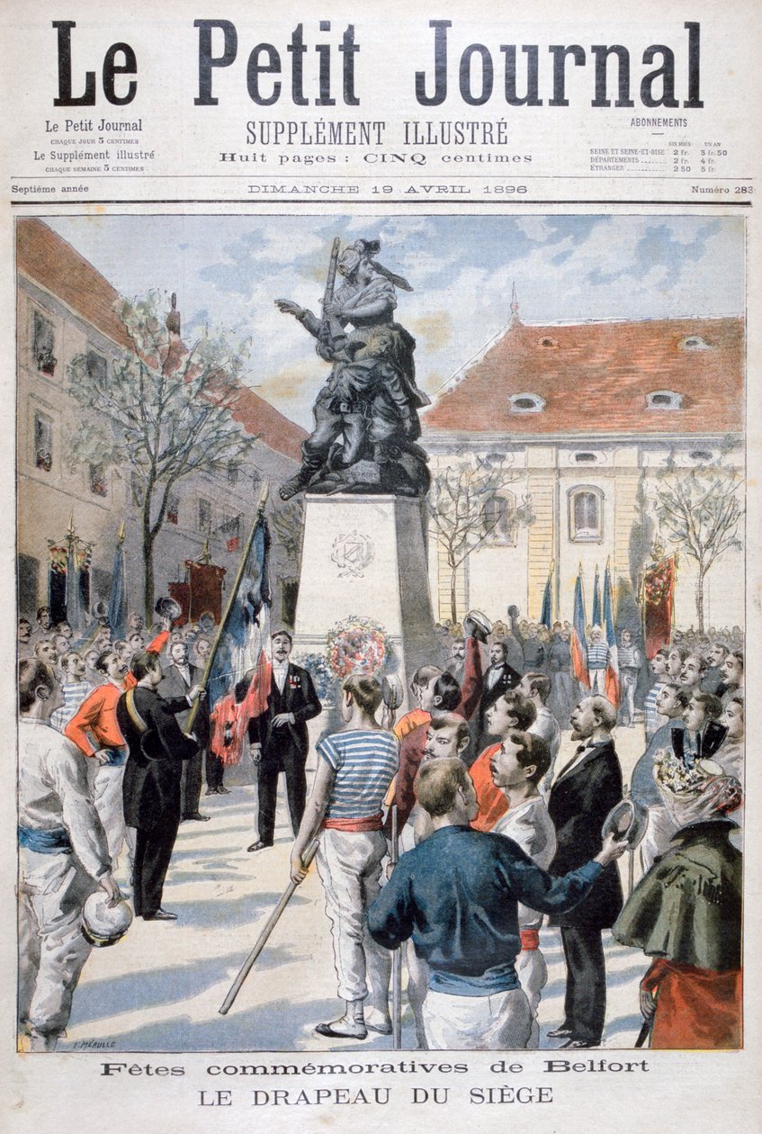 Belfort Kuşatması anma töreni, 1896 by Fortuné Méaulle