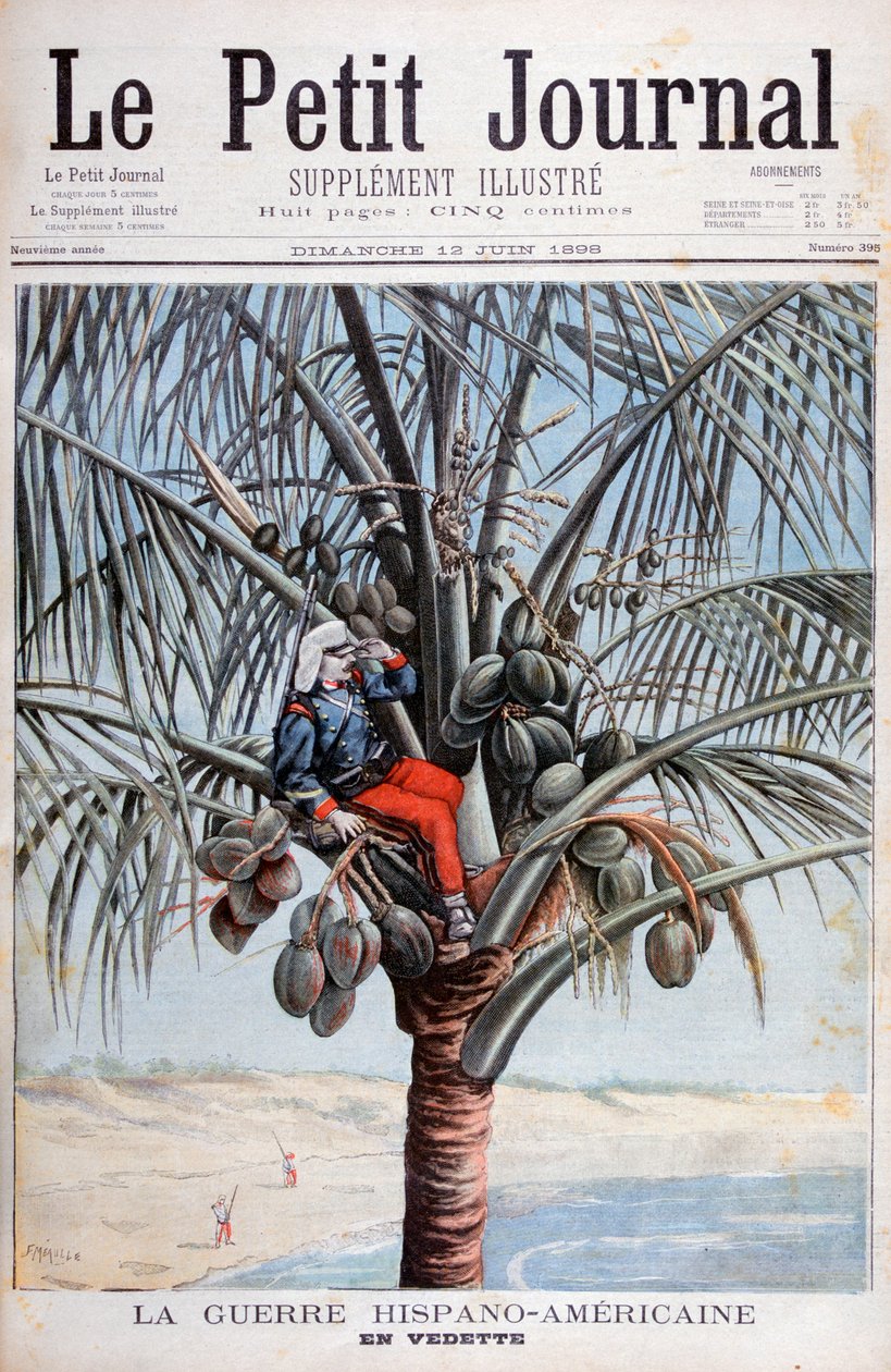 İspanyol gözcü, İspanyol-Amerikan Savaşı, 1898 by Fortuné Méaulle