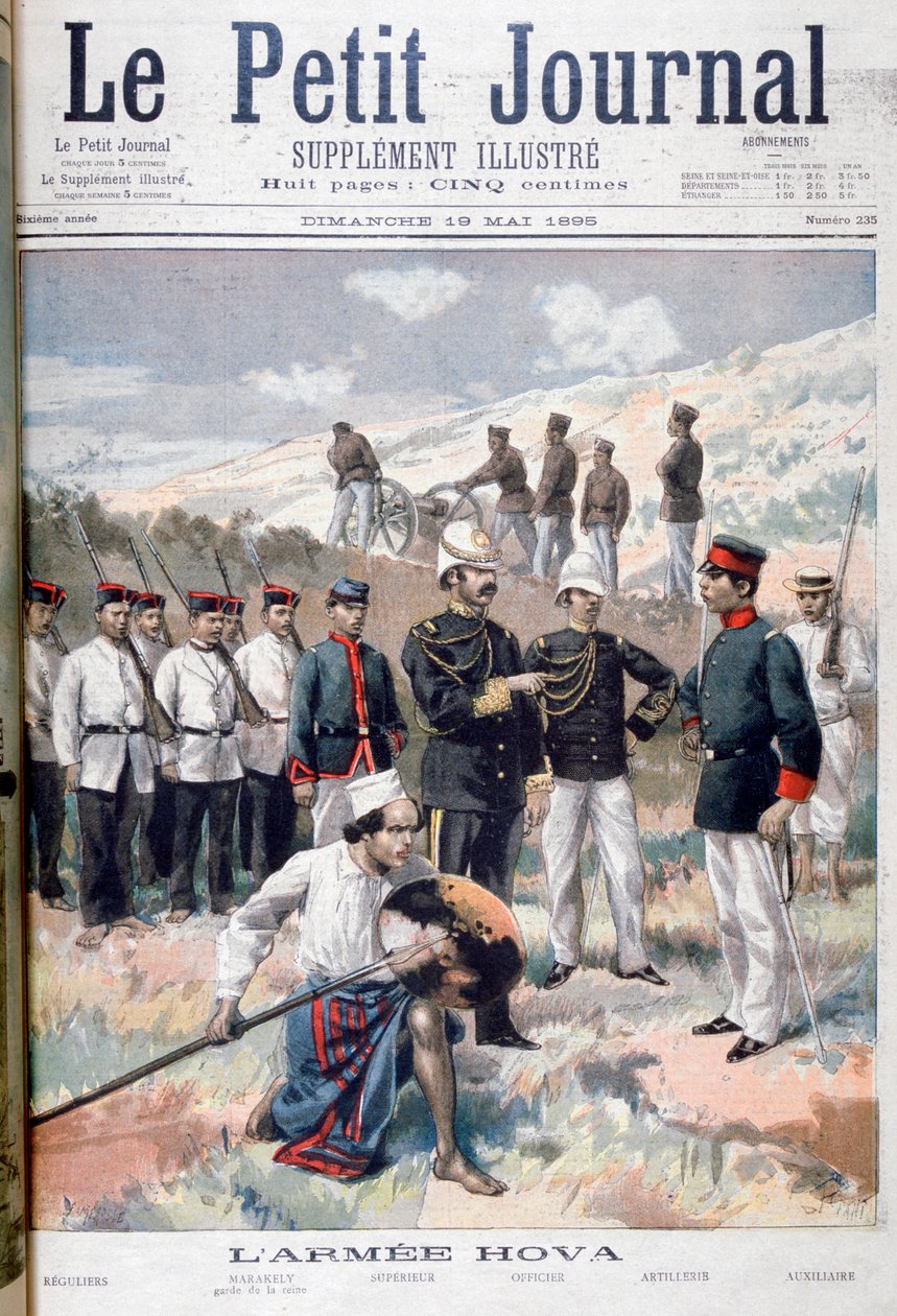 Hova ordusu, Madagaskar, 1895 by Fortuné Méaulle