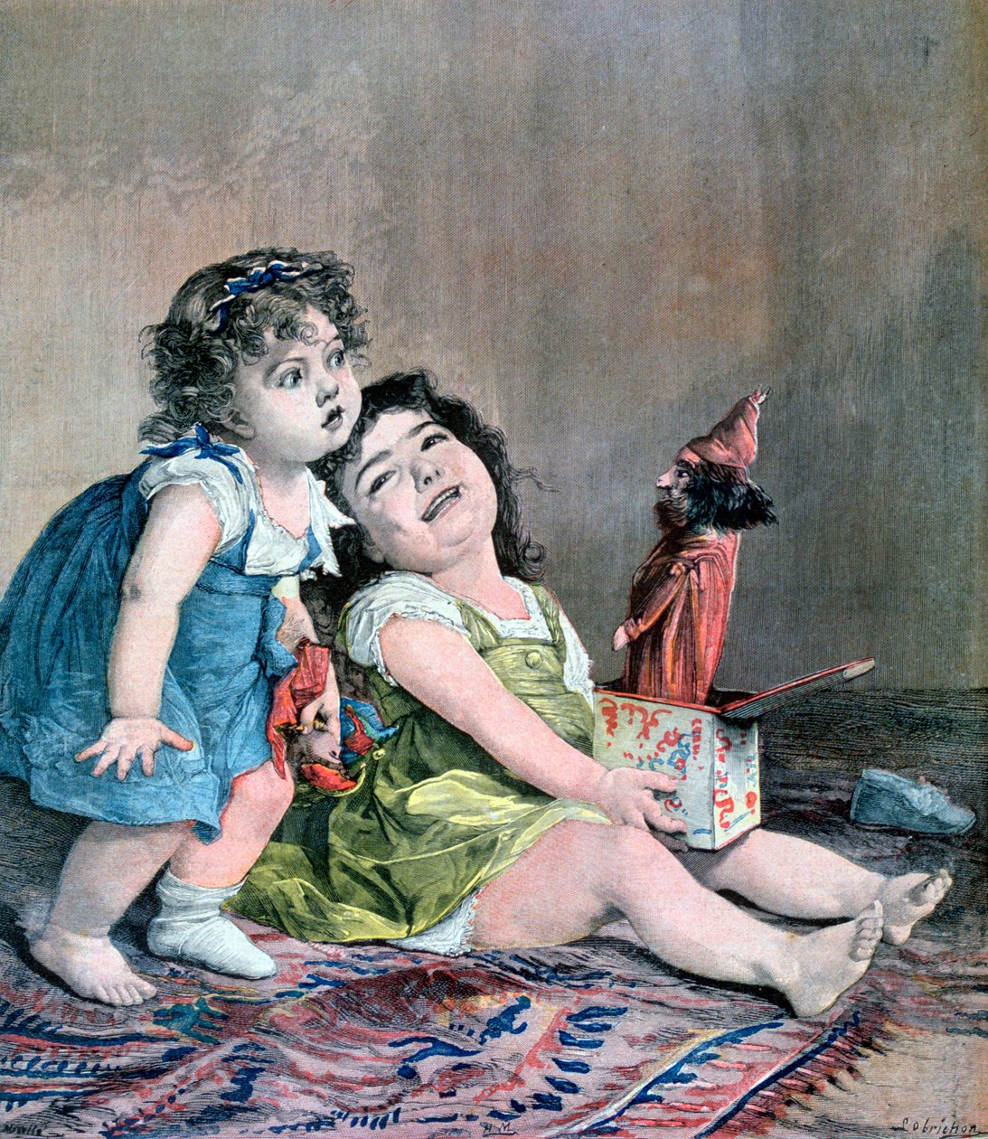 Sürpriz, 1891 by Fortuné Méaulle