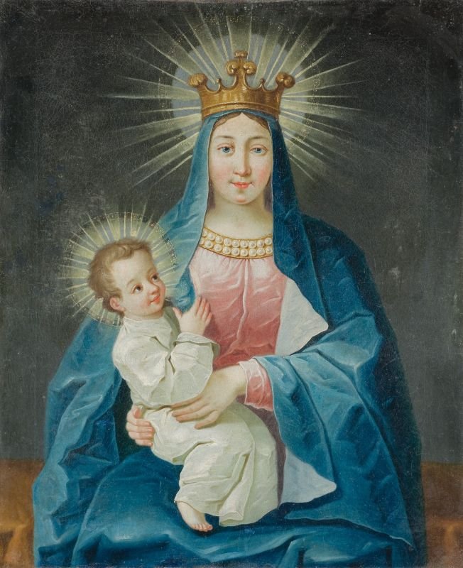 Marija Tolaznica zalostnihn by Fortunat Bergant