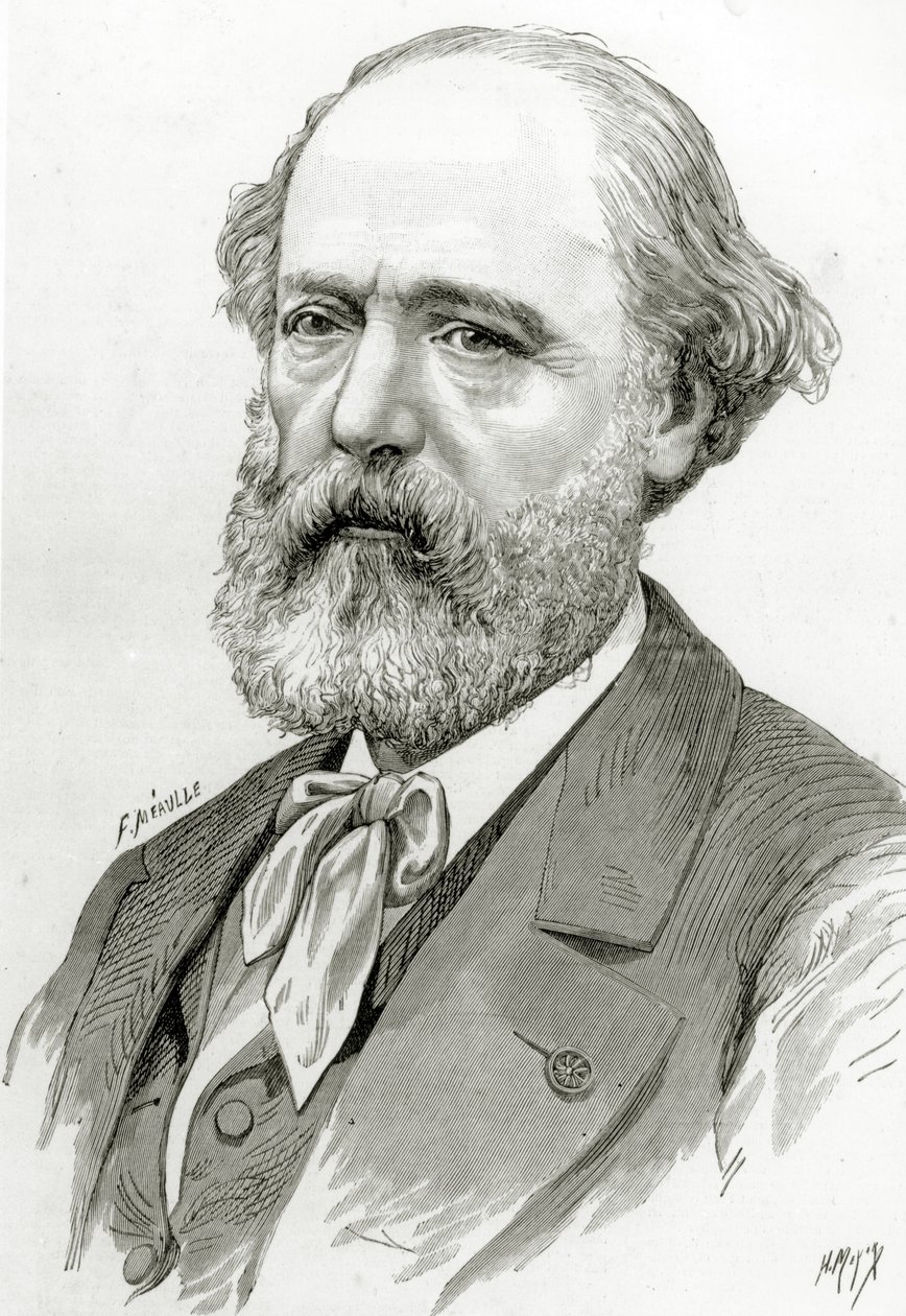 Eugene Viollet-le-Duc by Fortune Louis Meaulle