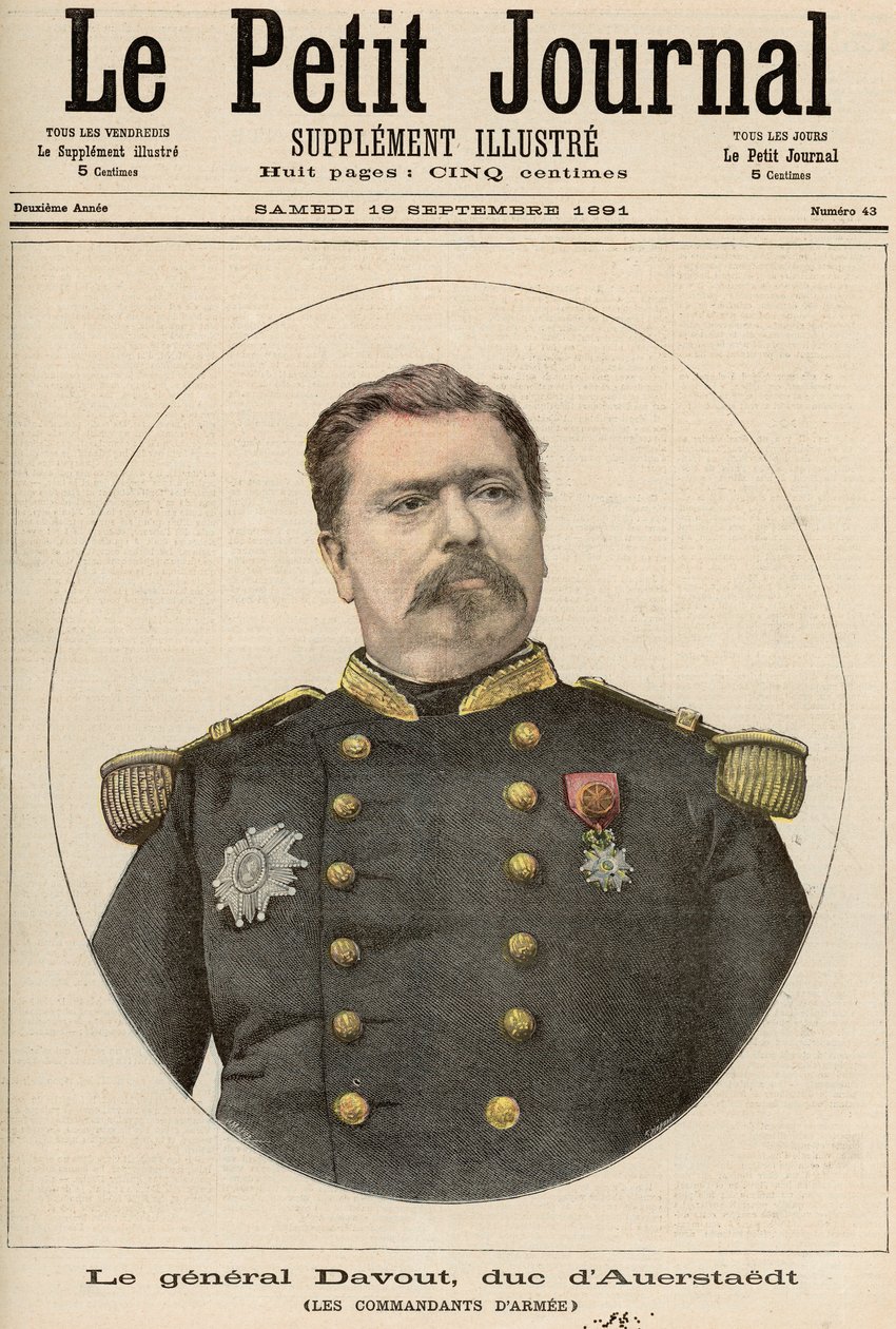 General Louis Nicolas Davout (1770-1823) Auerstaedt Dükü, 