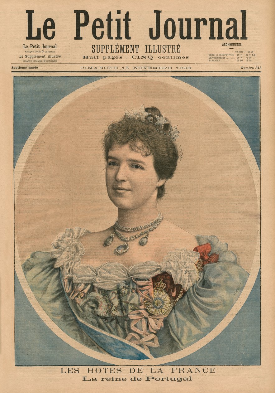 Fransız Ev Sahipleri, Portekiz Kraliçesi Amelie (1865-1951) 