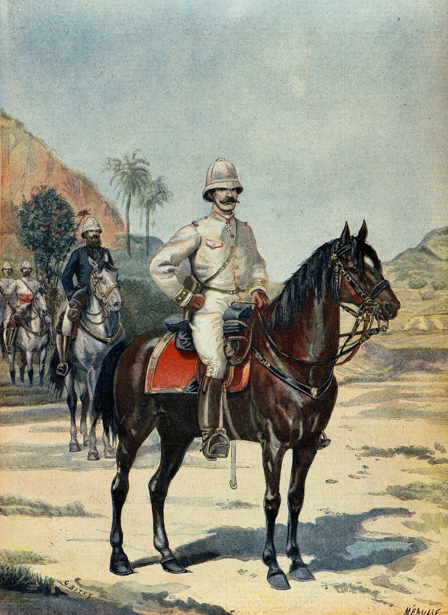 General Joseph Gallieni 1899 yılında Madagaskar