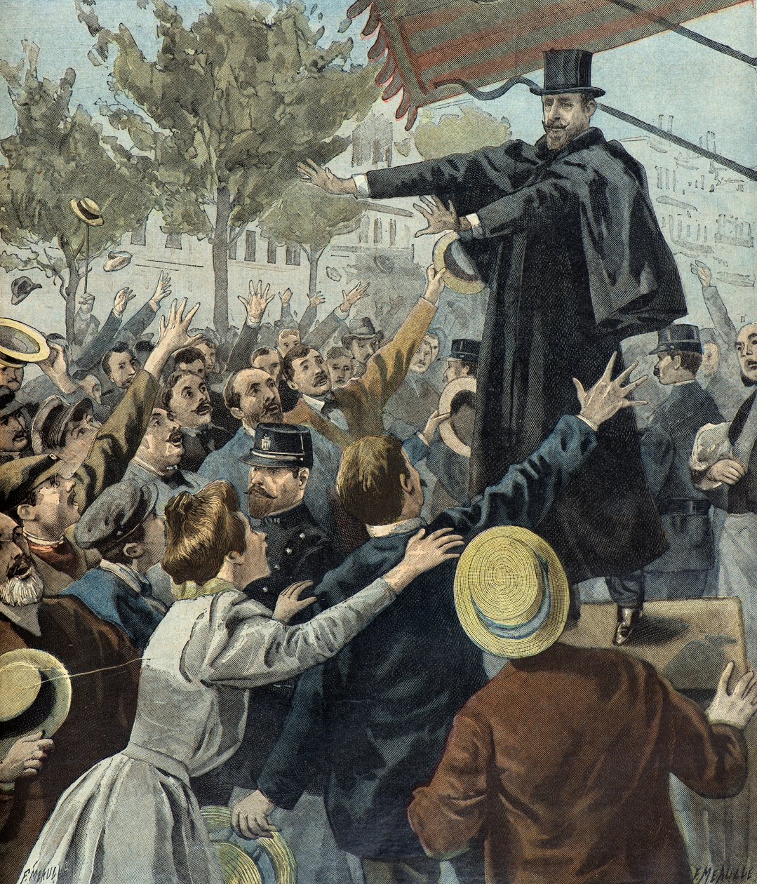 Paul Deroulede 1898 yılında Paris