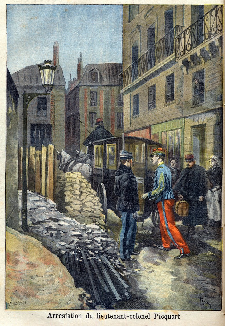 Dreyfus olayı “Le Petit Journal”da Yarbay Picquart