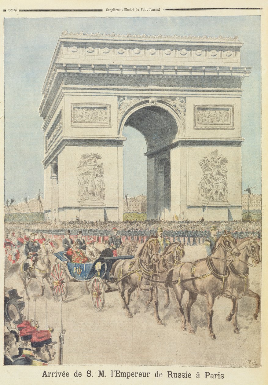 Çar Nicholas II (1894-1917), Paris