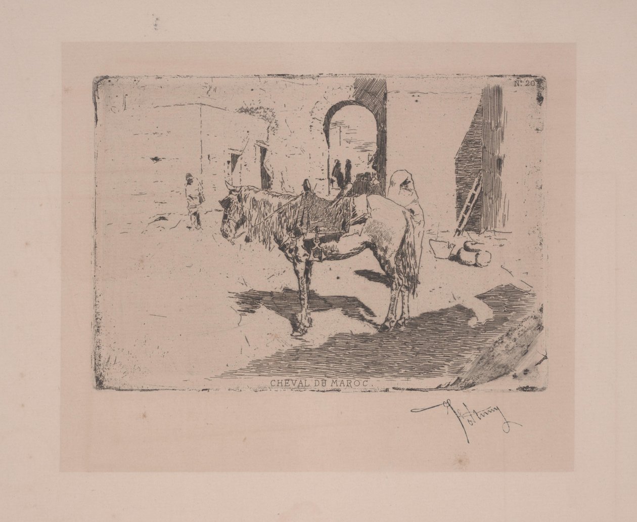 Fas atı by Fortuny y Carbó
