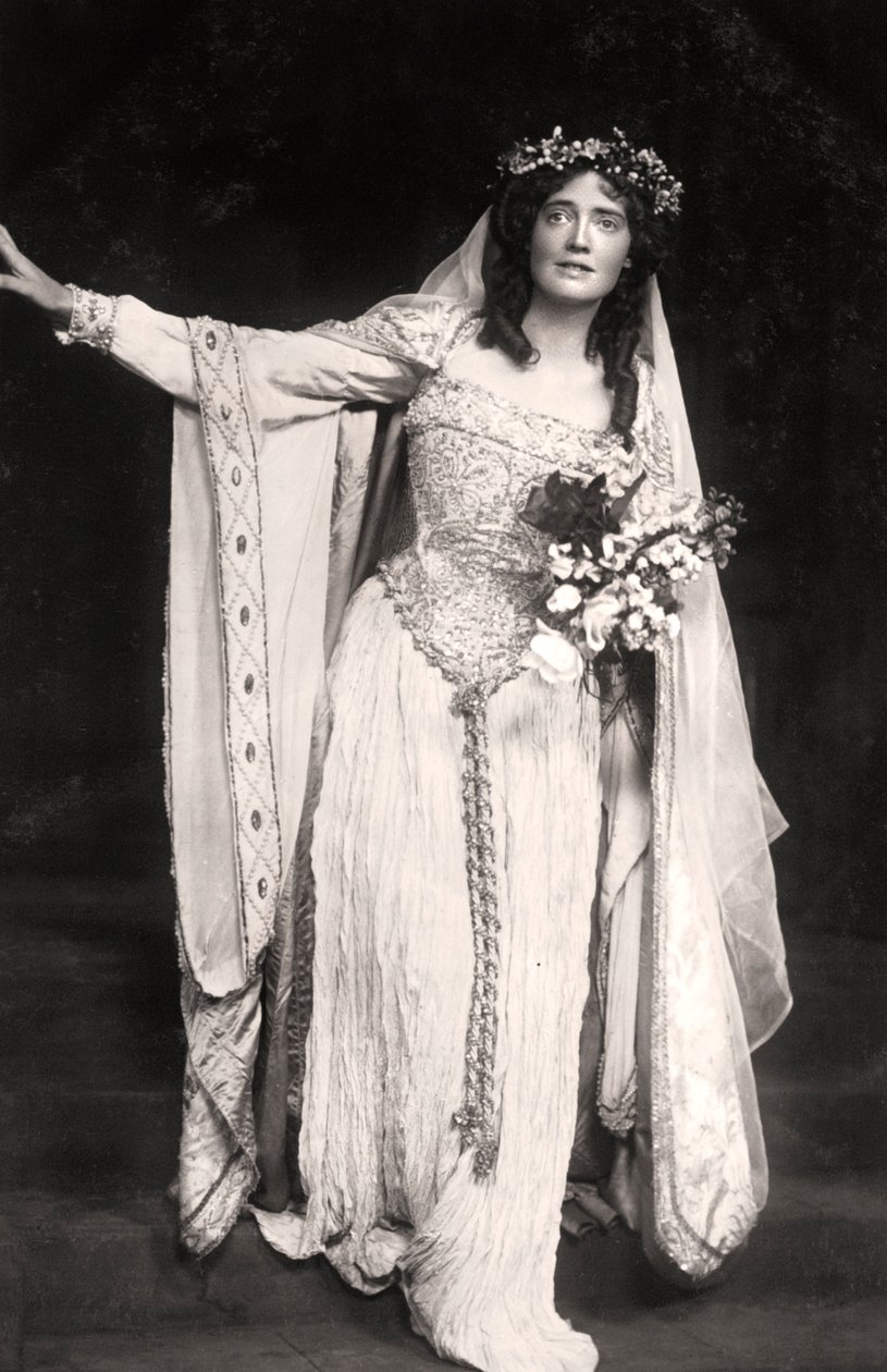 Dorothea Baird 1875-1933, İngiliz aktris, 20. yüzyılın başlarında. by Foulsham and Banfield