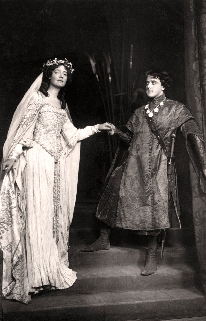 Dorothea Baird 1875-1933 ve Harcourt Williams 1880-1957, Paola ve Francesca'da, 1907. by Foulsham and Banfield